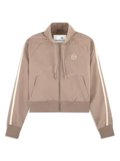 Pippa Track Jacket- Taupe Grey