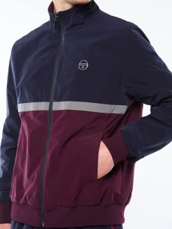 Portico Track Jacket- Maritime Blue
