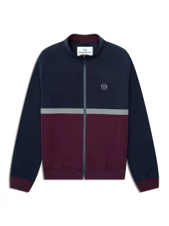 Portico Track Jacket- Maritime Blue