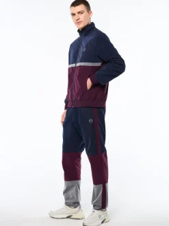 Portico Track Jacket- Maritime Blue