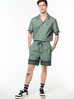 Quadretto Cabana Short- Duck Green