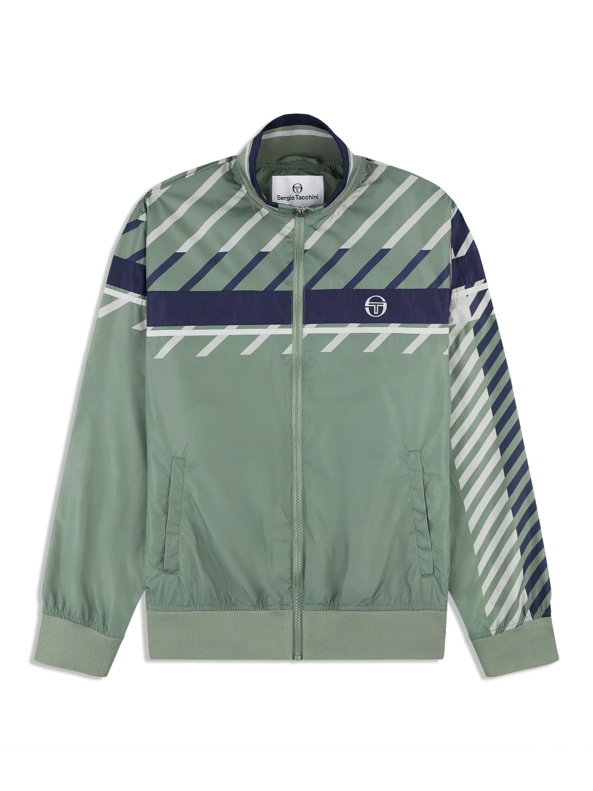 Quadretto Track Jacket- Duck Green