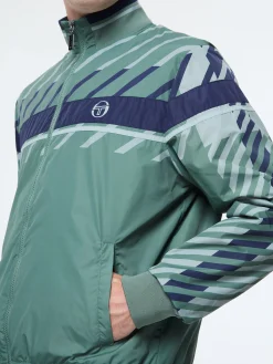 Quadretto Track Jacket- Duck Green