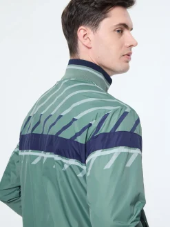 Quadretto Track Jacket- Duck Green