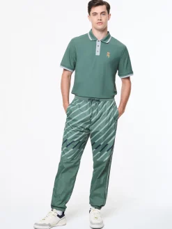 Quadretto Track Pant- Duck Green