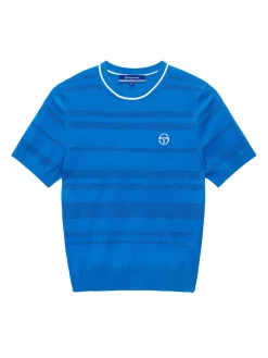 Resort Knit Top- Dark Blue