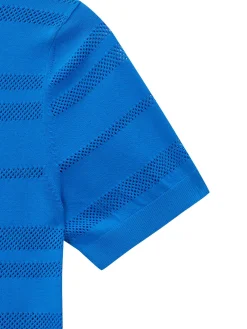 Resort Knit Top- Dark Blue