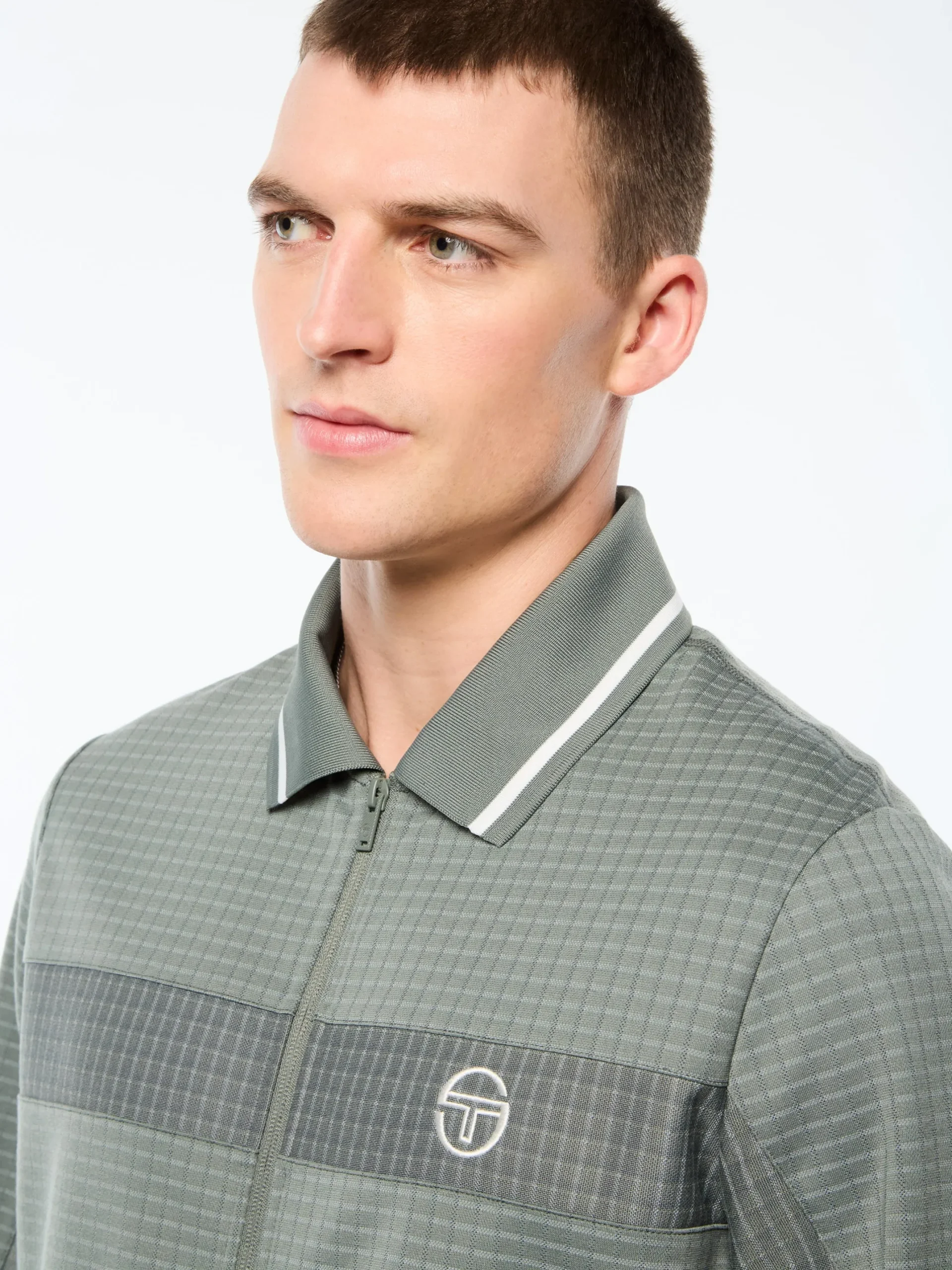 Rete Track Jacket-Agave Green