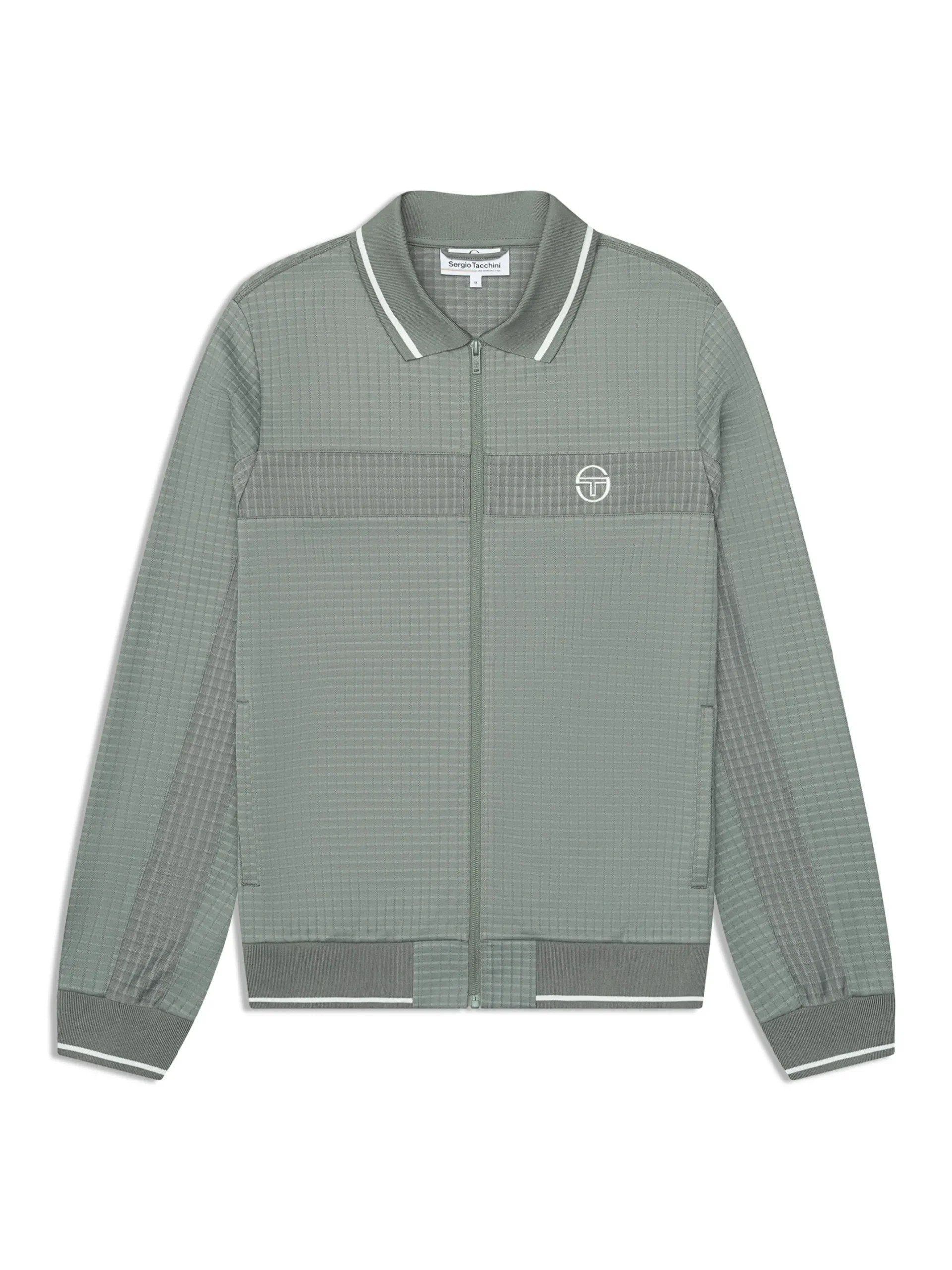 Rete Track Jacket-Agave Green