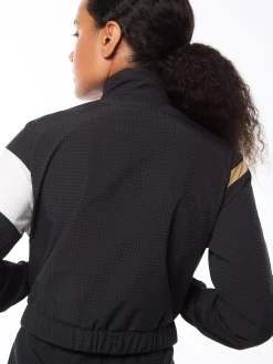 Roma Track Jacket-Black Beauty