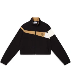 Roma Track Jacket-Black Beauty