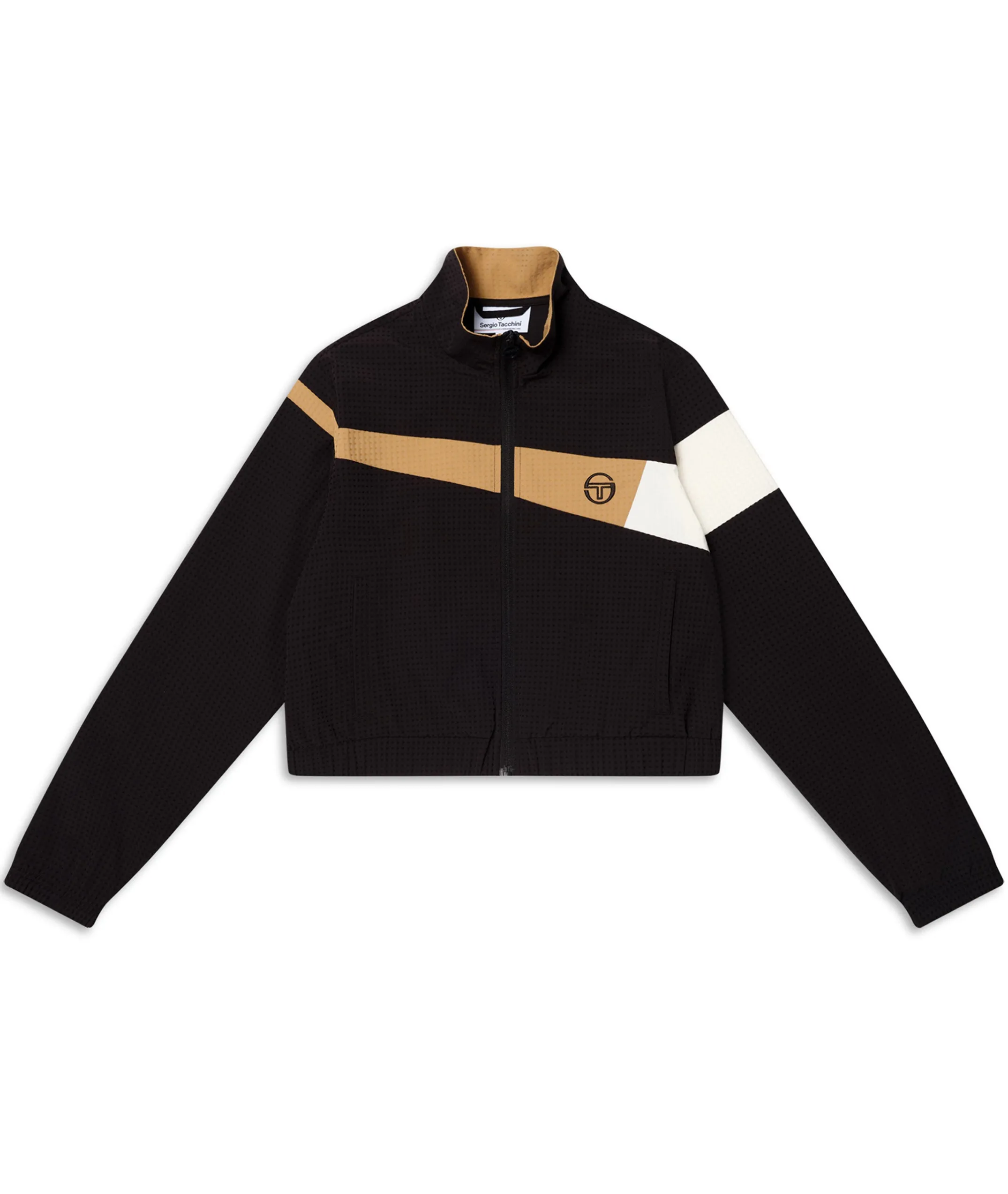 Roma Track Jacket-Black Beauty