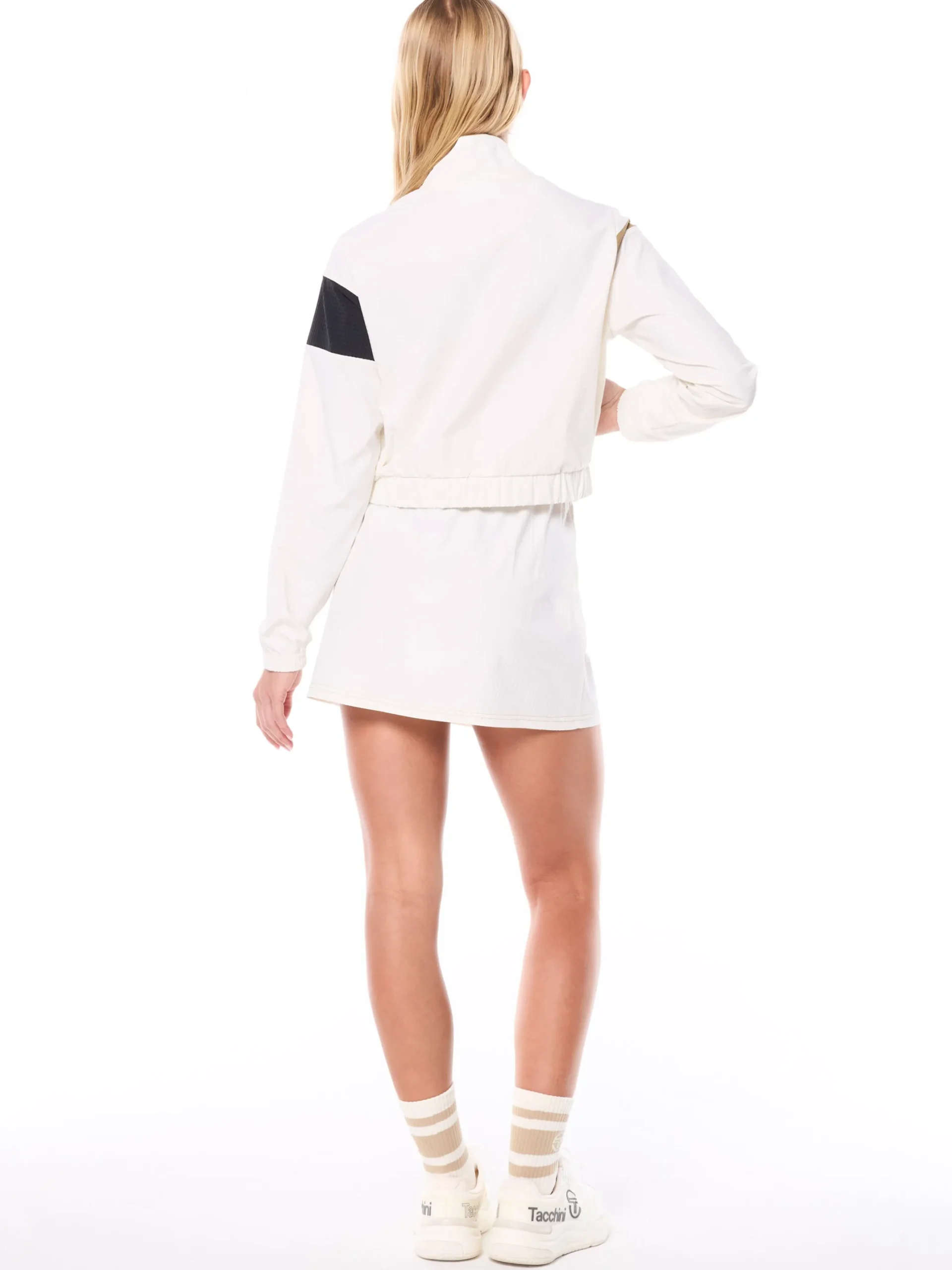 Roma Track Jacket-Gardenia