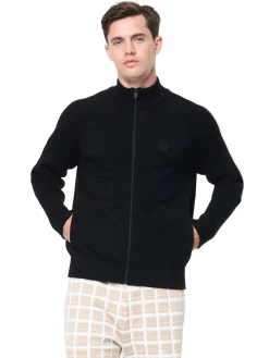 Saggio Track Jacket- Black Beauty