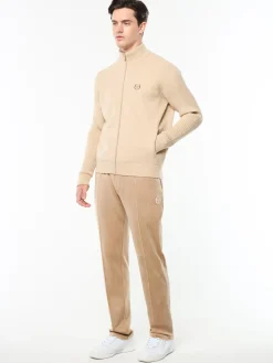 Saggio Track Jacket- Humus