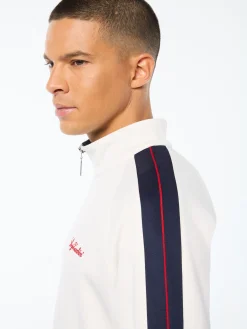 Semplice Track Jacket-Gardenia