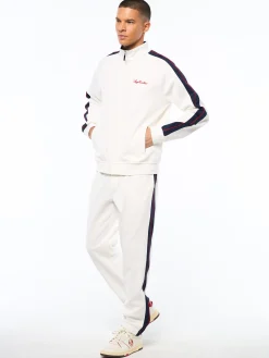 Semplice Track Jacket-Gardenia