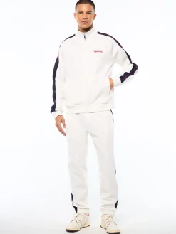 Semplice Track Jacket-Gardenia