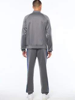 Semplice Track Jacket-Quiet Shade