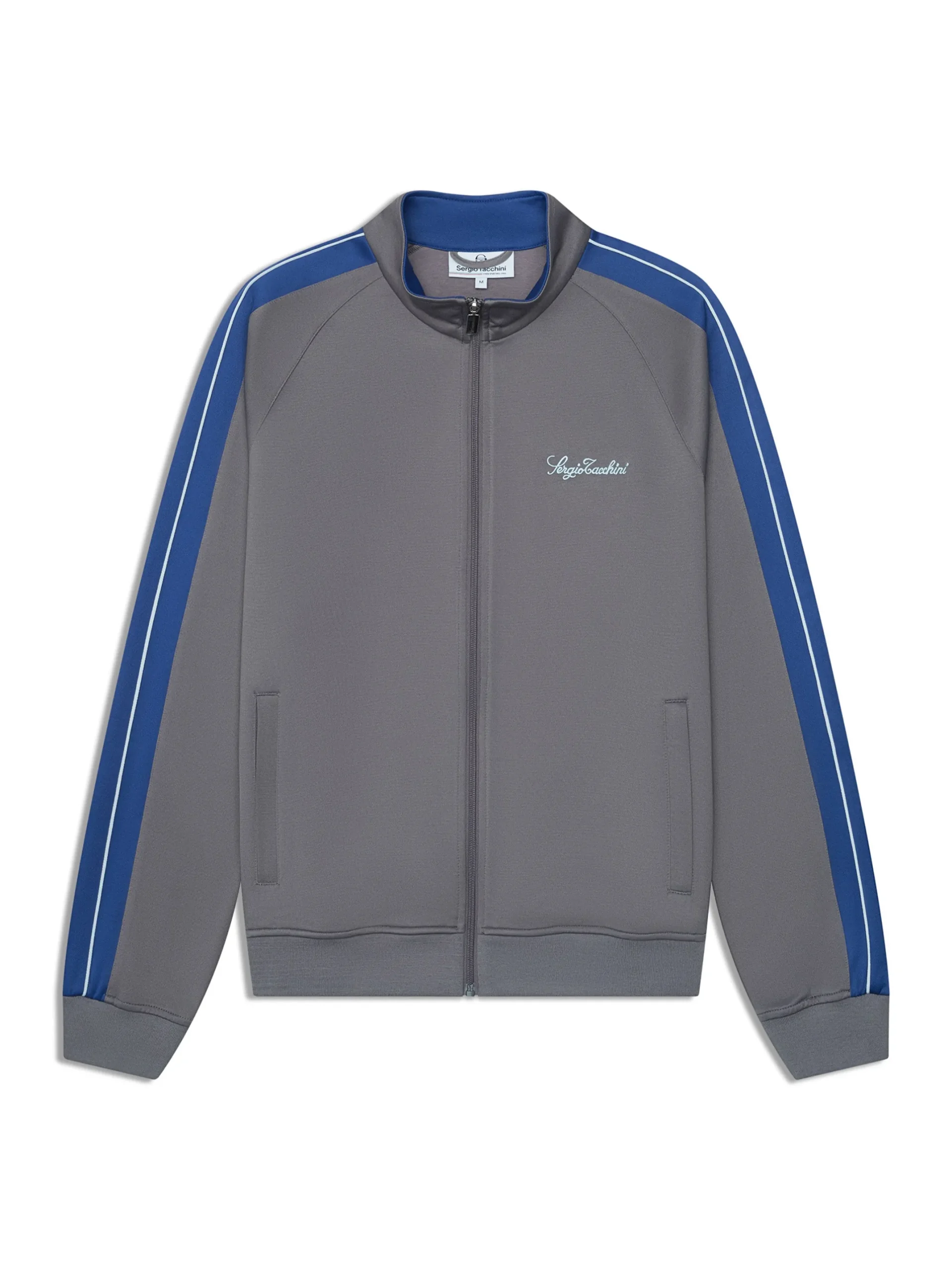 Semplice Track Jacket-Quiet Shade