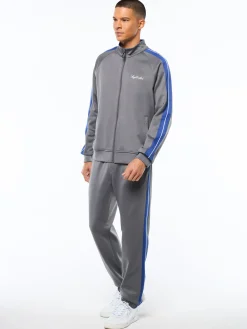 Semplice Track Jacket-Quiet Shade