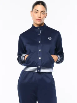 Sienna Track Jacket- Maritime Blue