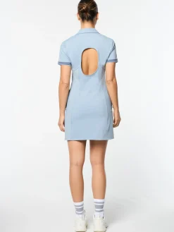 Silvia Dress- Faded Denim