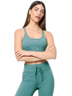 Silvia Sports Bra- Duck Green