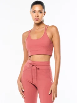 Silvia Sports Bra- Light Mahogany