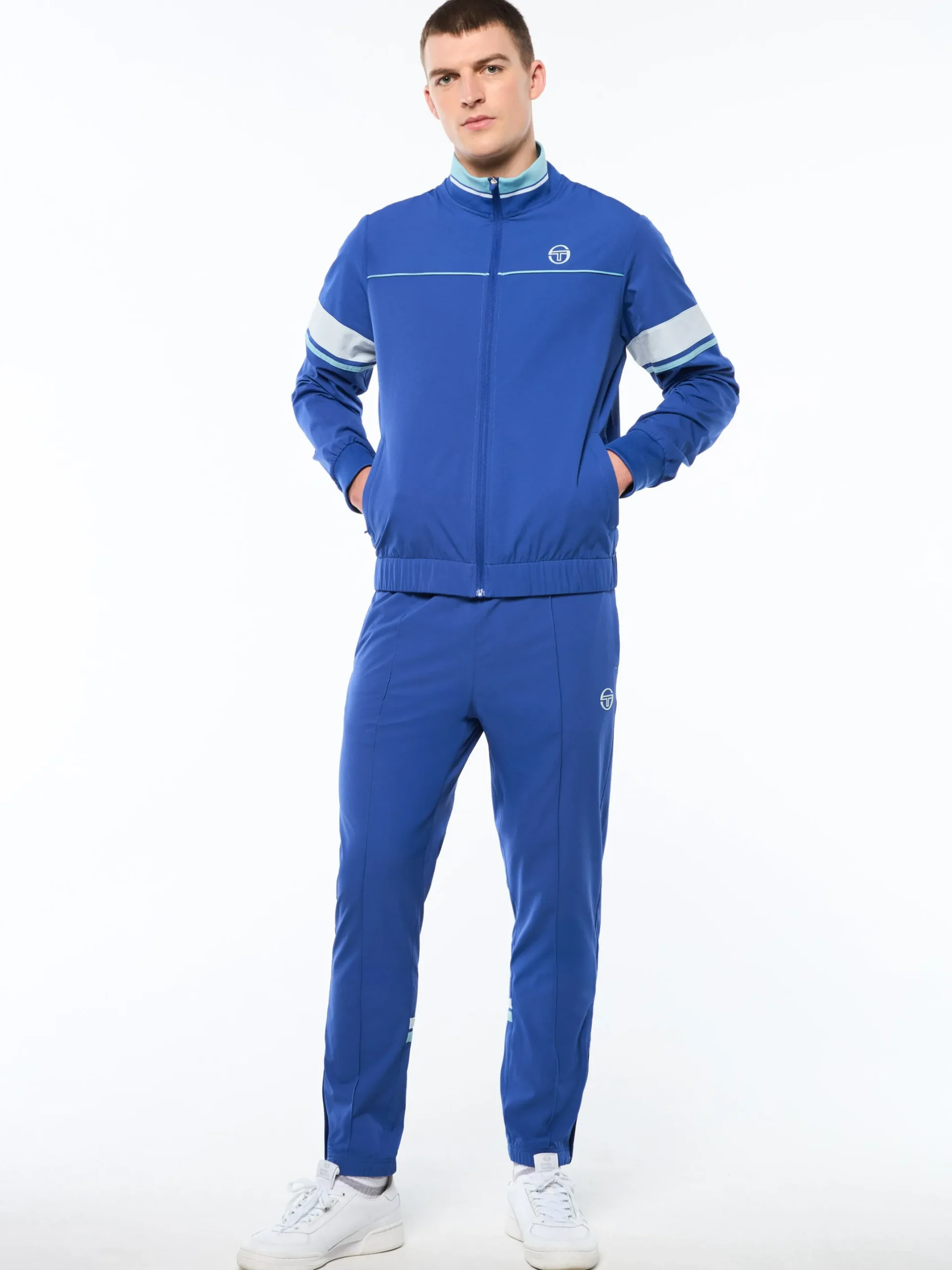 Solare Track Jacket-Deep Ultramarine