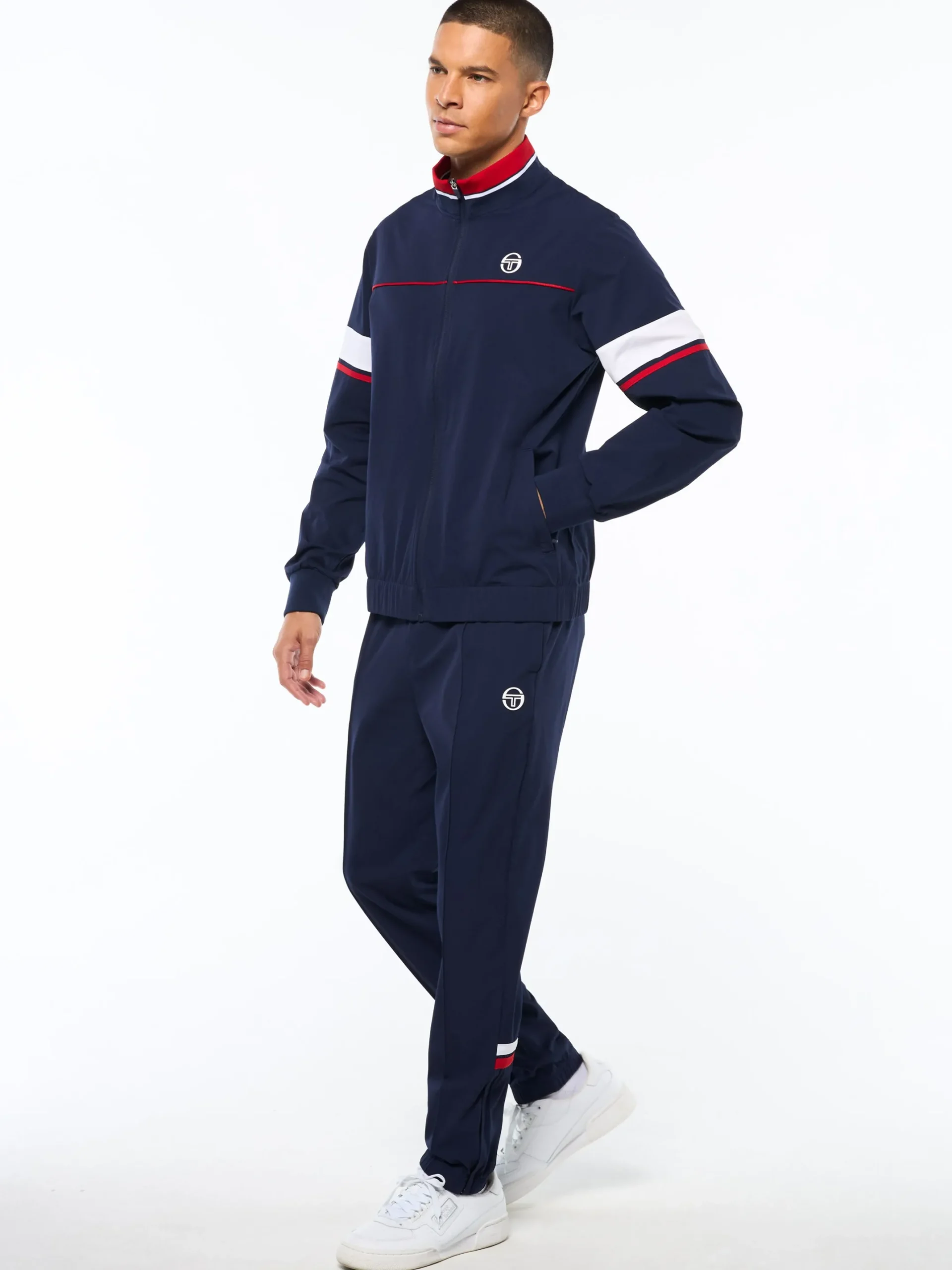 Solare Track Jacket-Maritime Blue