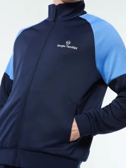 Spacco Track Jacket- Maritime Blue