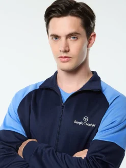 Spacco Track Jacket- Maritime Blue