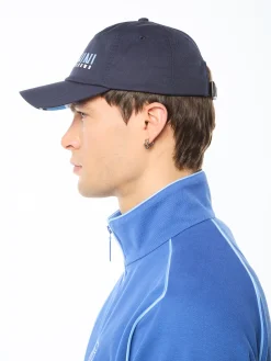 Strisce Hat-Maritime Blue
