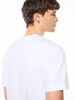 Strisce T-Shirt-Brilliant White