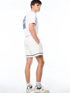 Striscia Shorts-Gardenia