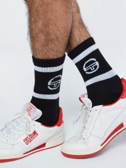 Tennis Sock- Black