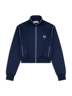 Terina Track Jacket- Maritime Blue