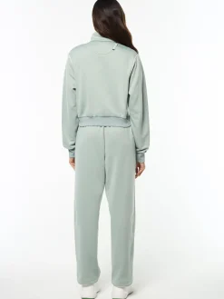 Terina Track Jacket- Slate Gray