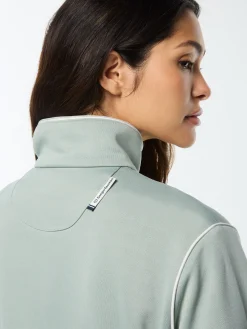 Terina Track Jacket- Slate Gray