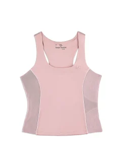 Tessa Scoop Neck Tank- Pale Mauve