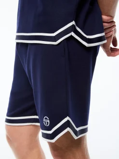 Tito Short Sleeve Polo-Maritime Blue