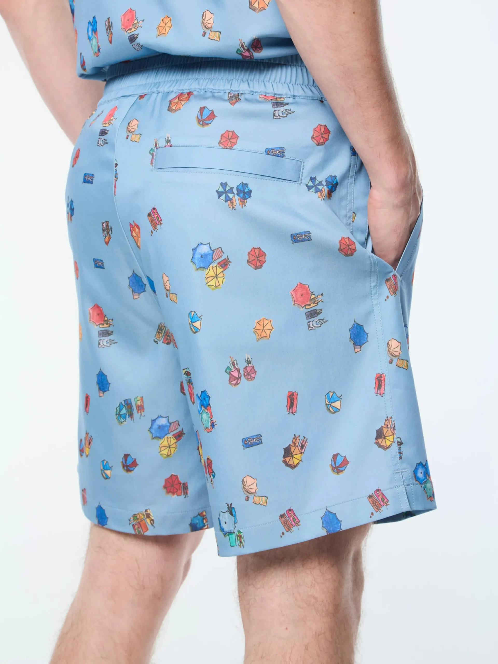 Tosca Cabana Short- Faded Denim