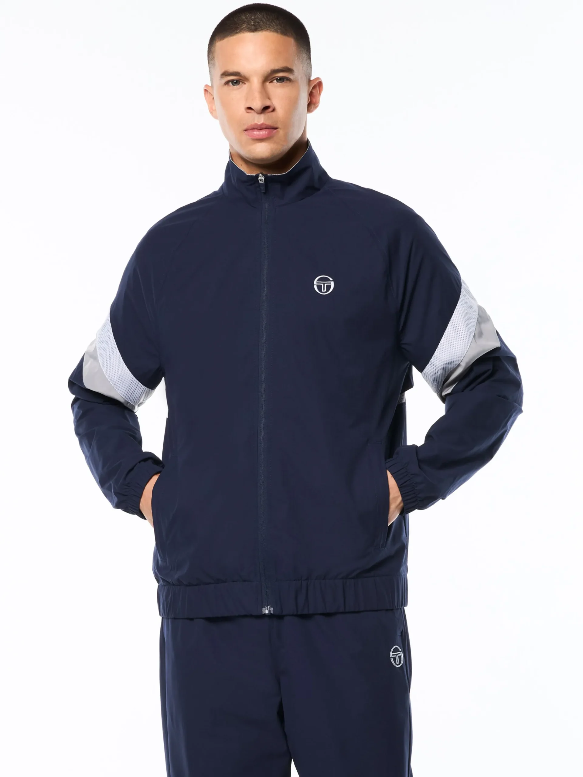 Ventilato Track Jacket-Maritime Blue
