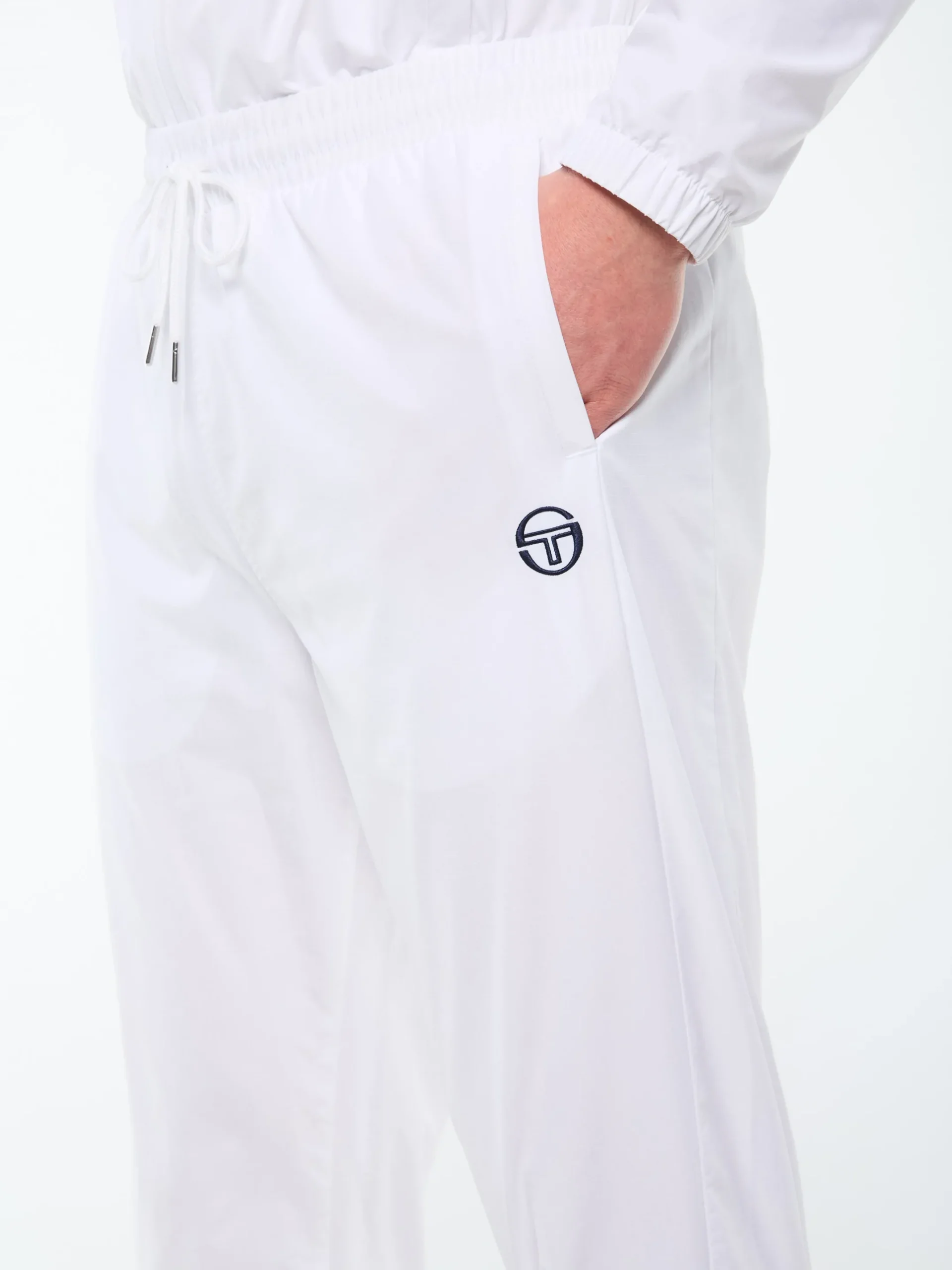 Ventilato Track Pant-Brilliant White