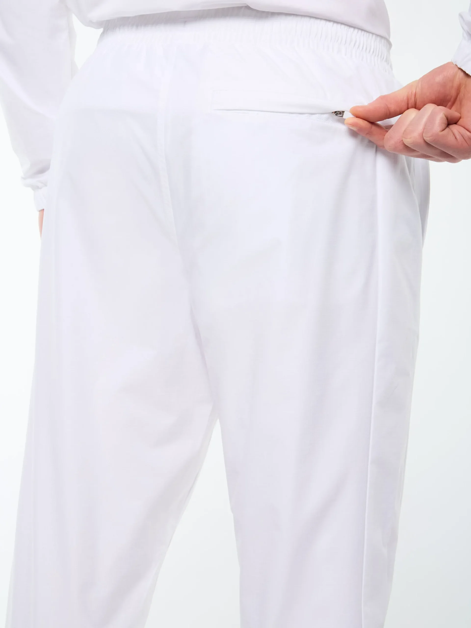 Ventilato Track Pant-Brilliant White