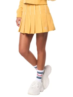 Via Skirt-Honey Gold