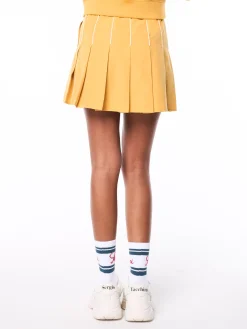 Via Skirt-Honey Gold