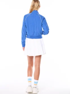 Via Track Jacket-Deep Ultramarine
