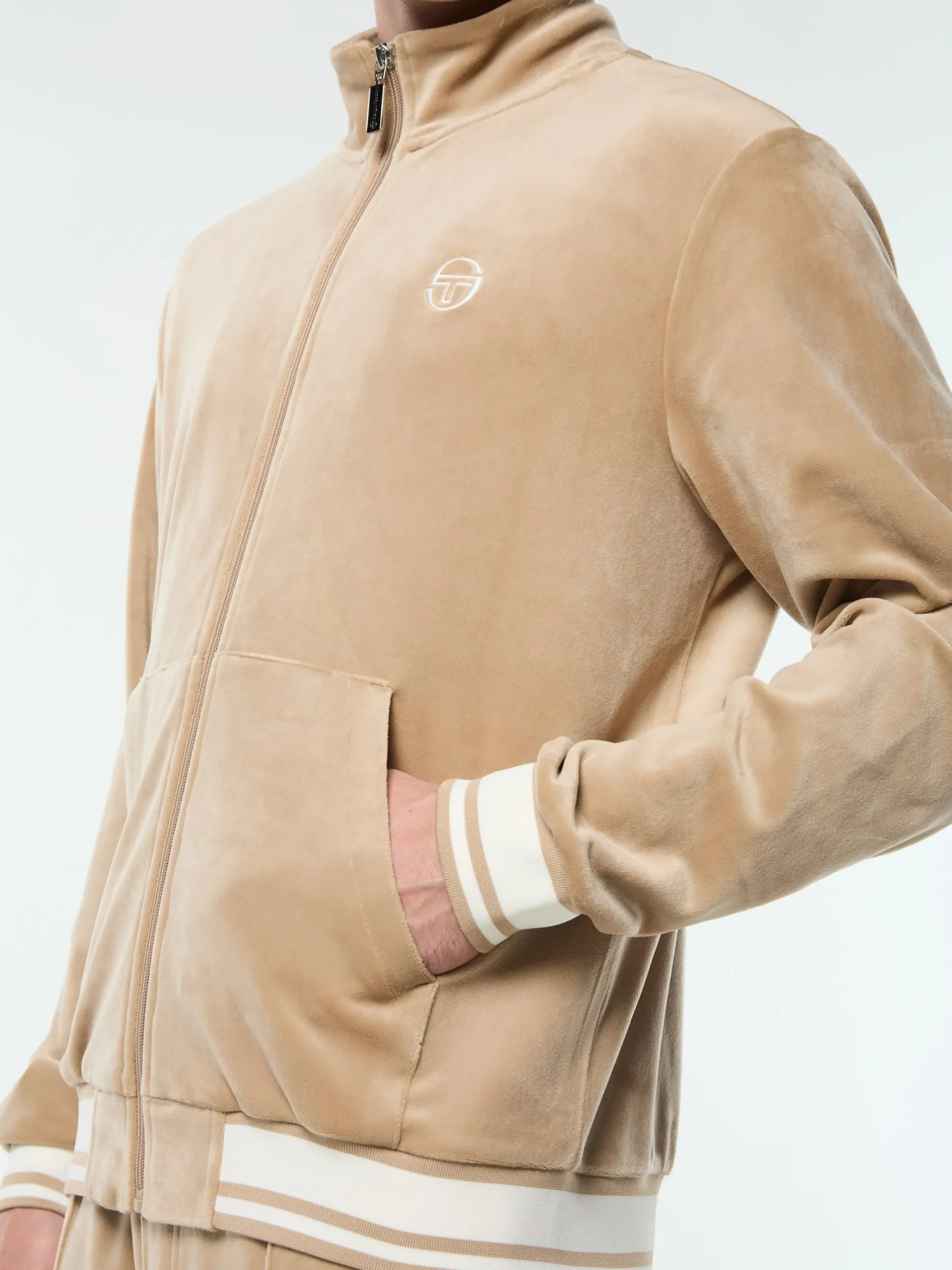 Viaggioa Track Jacket- Humus